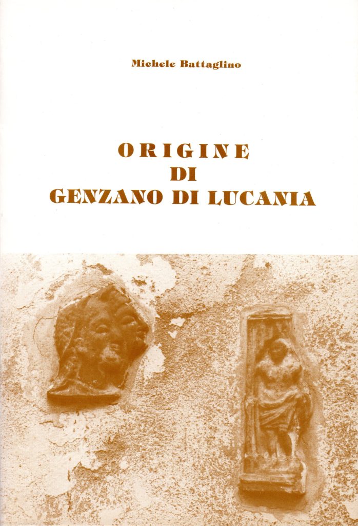 Copertina di Origine di Genzano di Lucania